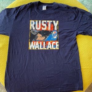 Rusty Wallace 1990s tee